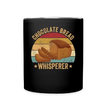 Funny bread baker - Full Colour Mug - black - Front