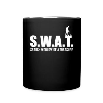 Sondengänger SWAT-TREASURE Metallsuchgerät - Tasse einfarbig - Schwarz - Vorne