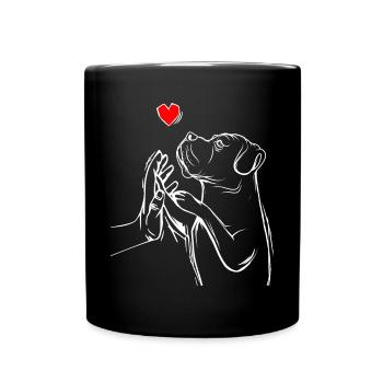Cane Corso Chiens Chère Maîtresse - Mug uni - noir - Devant