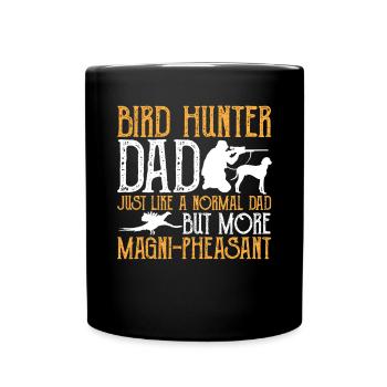 Pheasant hunting Pheasant Bird hunting Bird hunters - Full Colour Mug - black - Front