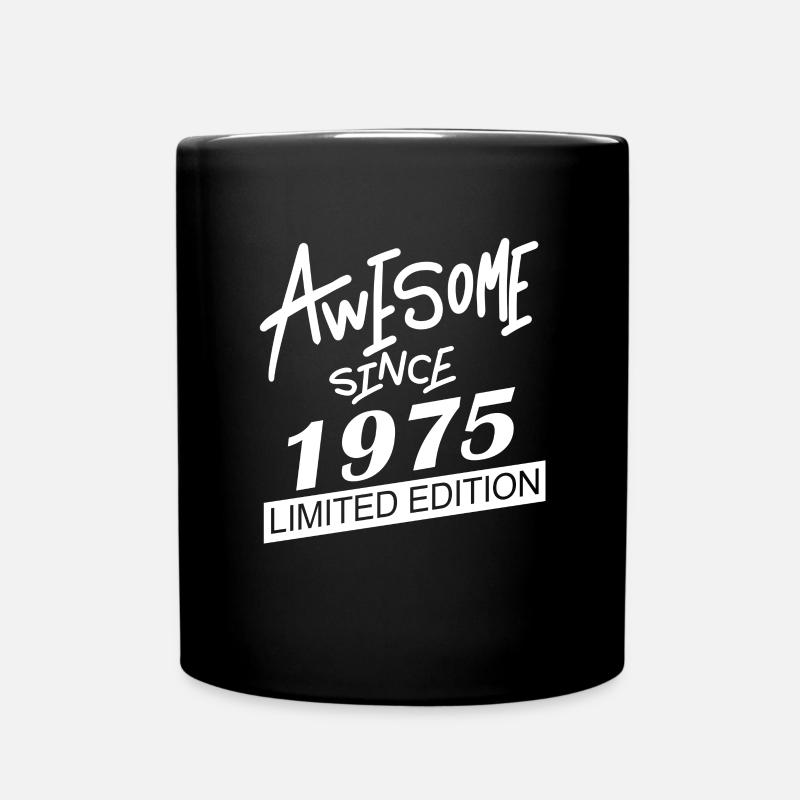 1975 - Tasse einfarbig - Schwarz