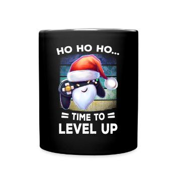 Contrôleur de jeu de Noël Gamer Gamer Cadeau - Mug uni - noir - Devant