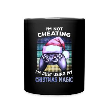 Christmas Game Gamer Gamer Gift - Full Colour Mug - black - Front
