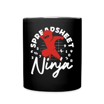 Accountant Bookkeeper Accounting - Tasse einfarbig - Schwarz - Vorne