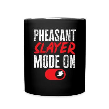 Pheasant hunting Pheasant Bird hunting Bird hunters - Full Colour Mug - black - Front