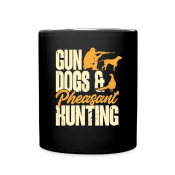 Pheasant hunting Pheasant Bird hunting Bird hunters - Full Colour Mug - black - Front