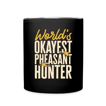 Pheasant hunting Pheasant Bird hunting Bird hunters - Full Colour Mug - black - Front