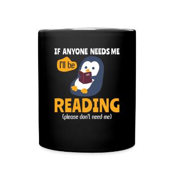 King Penguin Emperor Penguin Penguin Gift - Full Colour Mug - black - Front