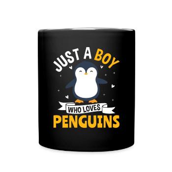 King Penguin Emperor Penguin Penguin Gift - Full Colour Mug - black - Front