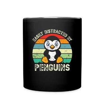 King Penguin Emperor Penguin Penguin Gift - Mug uni - noir - Devant