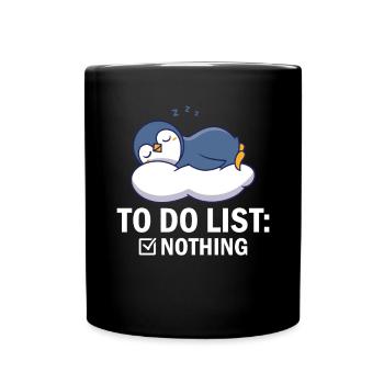 King Penguin Emperor Penguin Penguin Gift - Full Colour Mug - black - Front