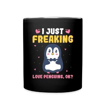 King Penguin Emperor Penguin Penguin Gift - Mug uni - noir - Devant