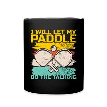 Table Tennis Ping Pong Player Club Outfit! - Mug uni - noir - Devant