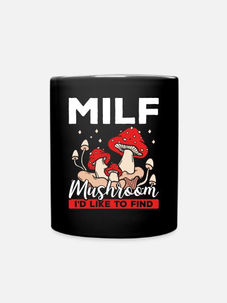 Mushroom Collecting Shrooms Collection Shroom - Tasse einfarbig - Schwarz