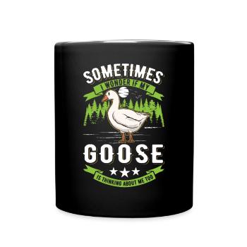 Geese Gift Goose Farmer Goose Goose - Full Colour Mug - black - Front
