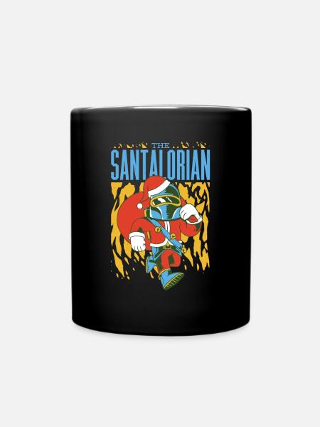 Weihnachten - The Santalorian - Tasse einfarbig - Schwarz