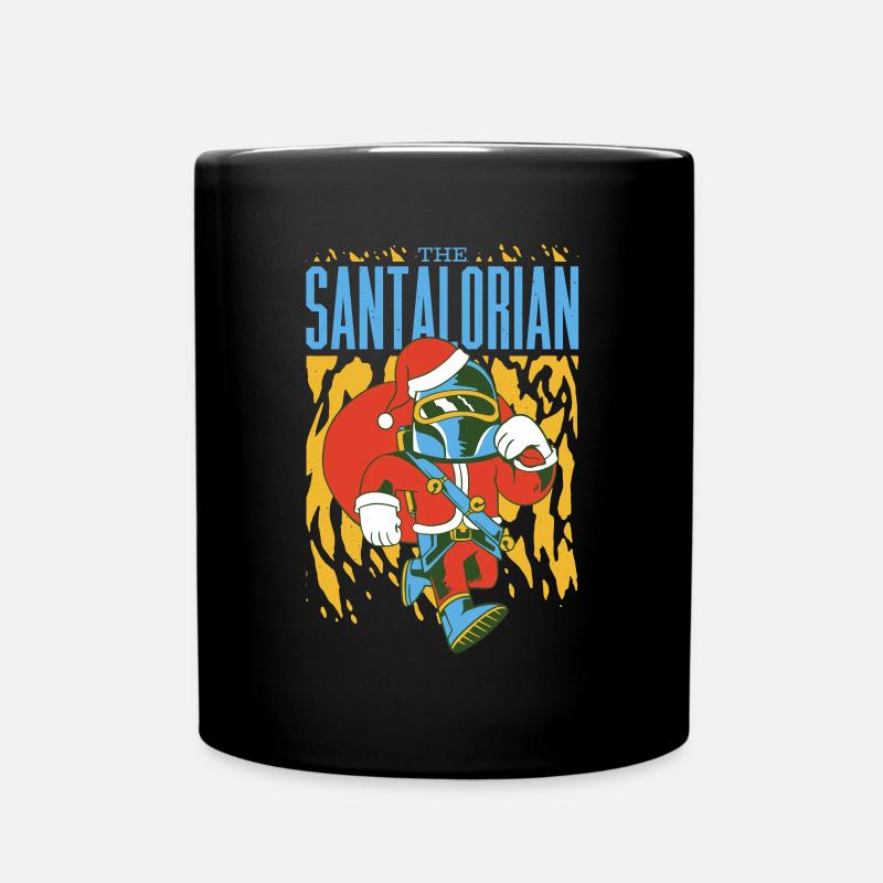 Weihnachten - The Santalorian - Tasse einfarbig - Schwarz