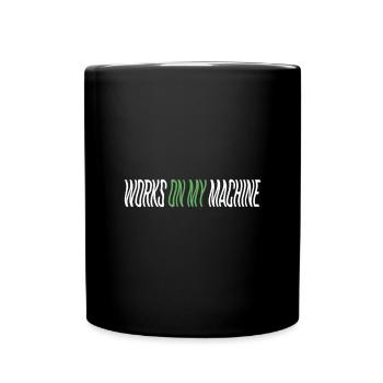 Programmeur - fonctionne sur ma machine - Mug uni - noir - Devant