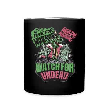 Mort-vivant Halloween Party Zombie Halloween Costume Al - Mug uni - noir - Devant