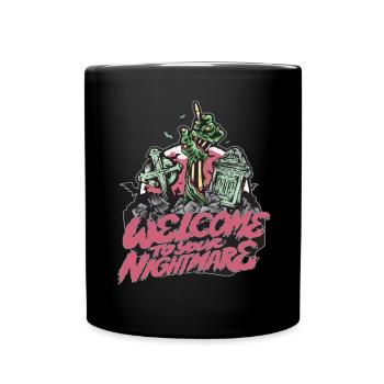 Cauchemar Morts-vivants Halloween Party Zombie Halloween - Mug uni - noir - Devant