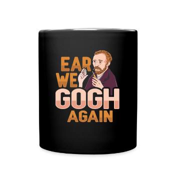 Van Gogh Art Lovers - Full Colour Mug - black - Front