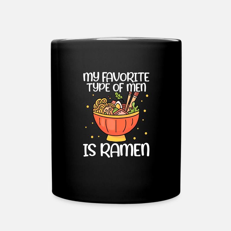Ramen - Tasse einfarbig - Schwarz