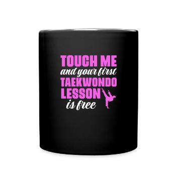 Taekwondo Tae Kwon Do Cadeau d’arts martiaux - Mug uni - noir - Devant