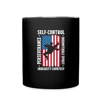 Taekwondo Tae Kwon Do Cadeau d’arts martiaux - Mug uni - noir - Devant