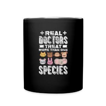 Veterinarian Veterinary Veterinarian Gift - Full Colour Mug - black - Front