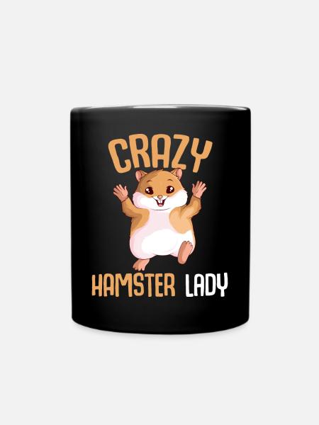 Hamster Femmes - Mug uni - noir