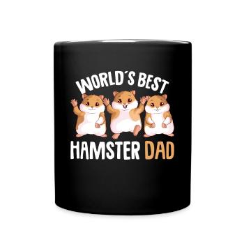 Hamster Dad - Full Colour Mug - black - Front