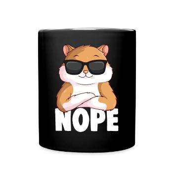 Hamster Boys Girls Ladies - Full Colour Mug - black - Front