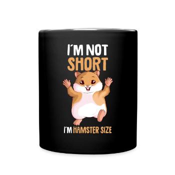 Hamster saying - Full Colour Mug - black - Front