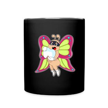 Butterfly Tooth - Full Colour Mug - black - Front
