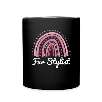 For Stylist Dog Hairdresser Shirt Gift - Full Colour Mug - black - Front