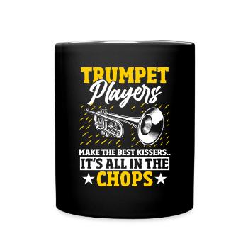 Classical Music Orchestra Brass Lovers - Full Colour Mug - black - Front