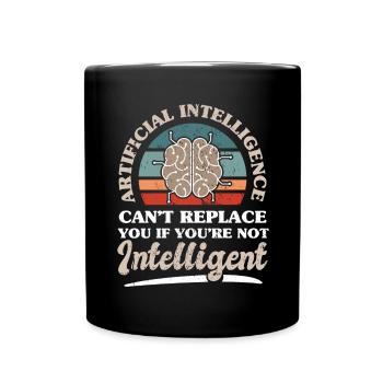 AI Technologie Informatik Software Ingenieur - Tasse einfarbig - Schwarz - Vorne