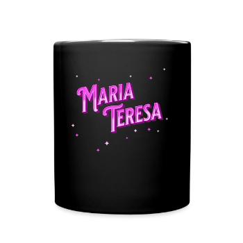 Maria Teresa name personalized - Full Colour Mug - black - Front