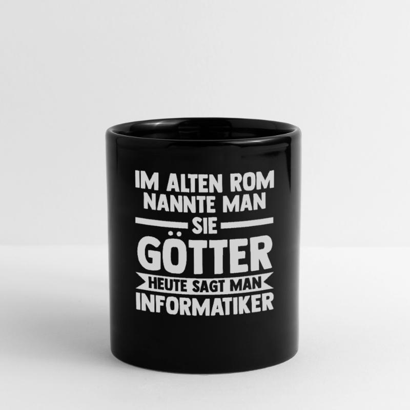 Informatik Programmierer IT Fachmann Informatiker Tasse einfarbig