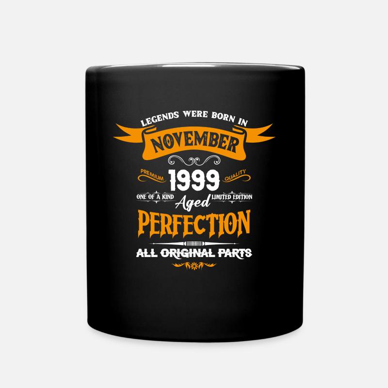 Legends Were Born In November 1999 - Full Colour Mug - black