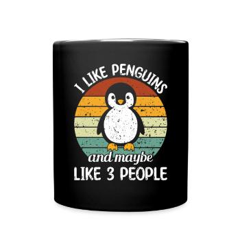 King Penguin Emperor Penguin Penguin Gift - Mug uni - noir - Devant
