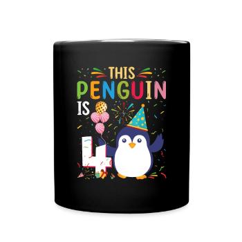 King Penguin Emperor Penguin Penguin Gift - Full Colour Mug - black - Front
