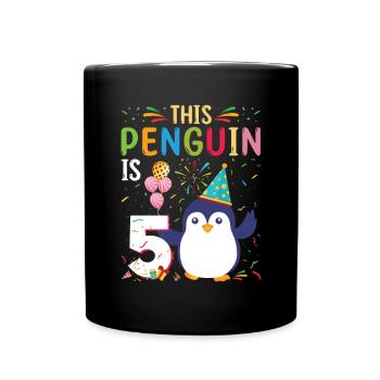 King Penguin Emperor Penguin Penguin Gift - Full Colour Mug - black - Front
