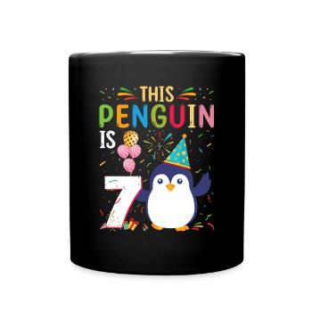 King Penguin Emperor Penguin Penguin Gift - Full Colour Mug - black - Front