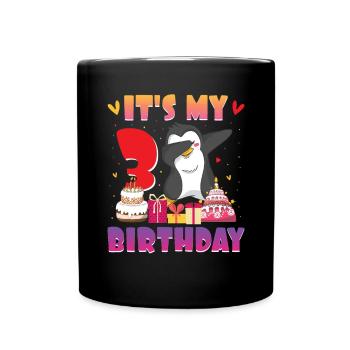 King Penguin Emperor Penguin Penguin Gift - Full Colour Mug - black - Front