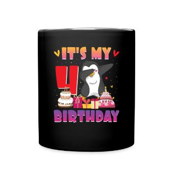 King Penguin Emperor Penguin Penguin Gift - Full Colour Mug - black - Front