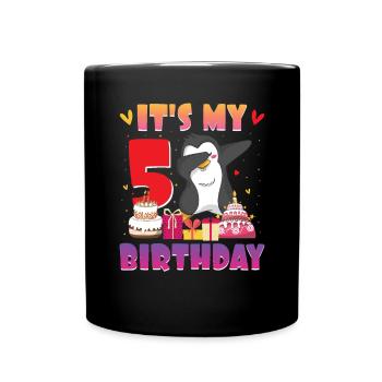 King Penguin Emperor Penguin Penguin Gift - Full Colour Mug - black - Front