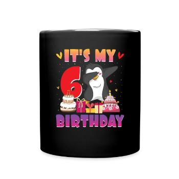 King Penguin Emperor Penguin Penguin Gift - Full Colour Mug - black - Front