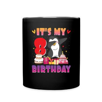 King Penguin Emperor Penguin Penguin Gift - Full Colour Mug - black - Front