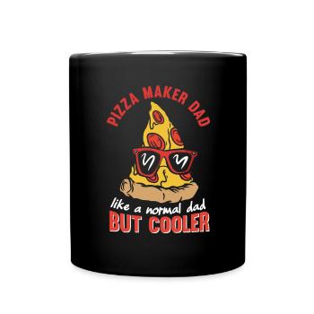 Pizza Baker Pizza Lovers Pizza Gift - Full Colour Mug - black - Front